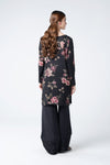 2 Pc Embroidered Silk Slub Suit