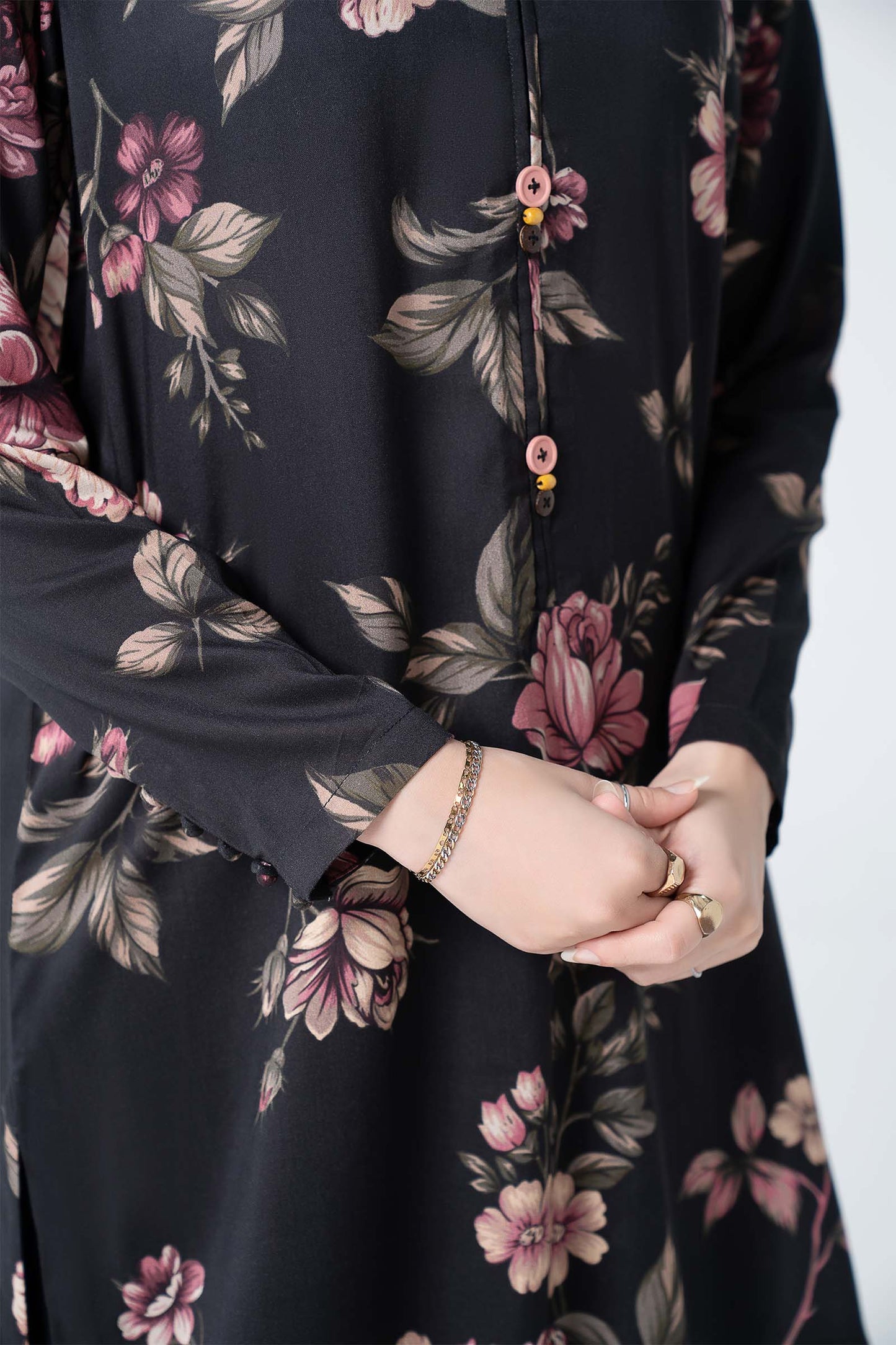 2 Pc Embroidered Silk Slub Suit