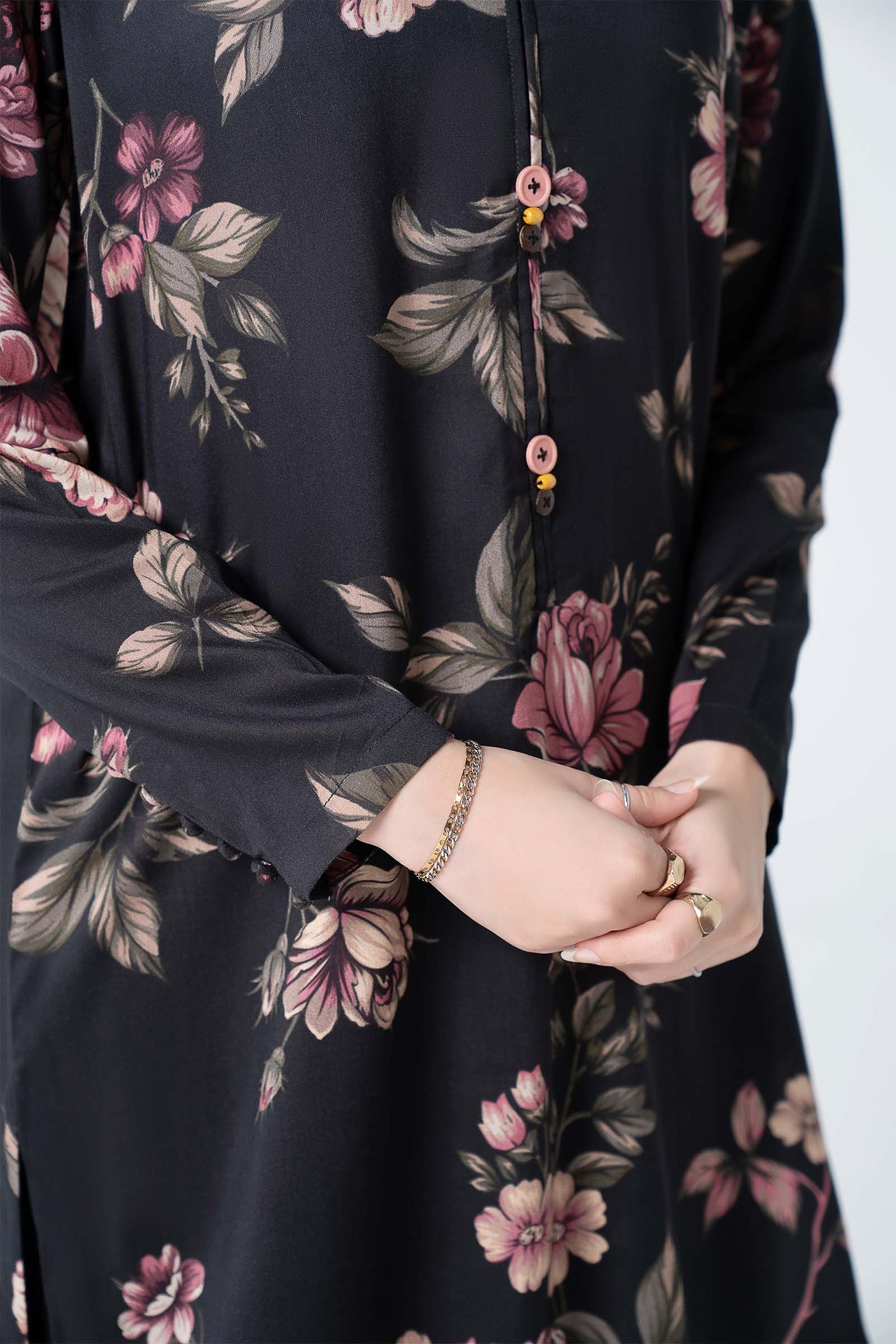 2 Pc Embroidered Silk Slub Suit