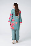 2 Pc Embroidered Twill Suit