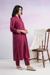 2 Pc Embroidered Filament Viscose Suit
