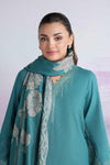 3 Pc Embroidered Crosshatch Suit