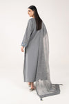 2 Pc Embroidered Cambric Suit