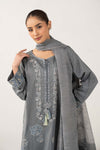 2 Pc Embroidered Cambric Suit