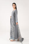 2 Pc Embroidered Cambric Suit