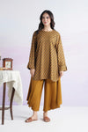 2 Pc Printed Twill Suit