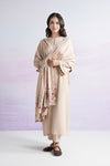 Embroidered Twill Shawl