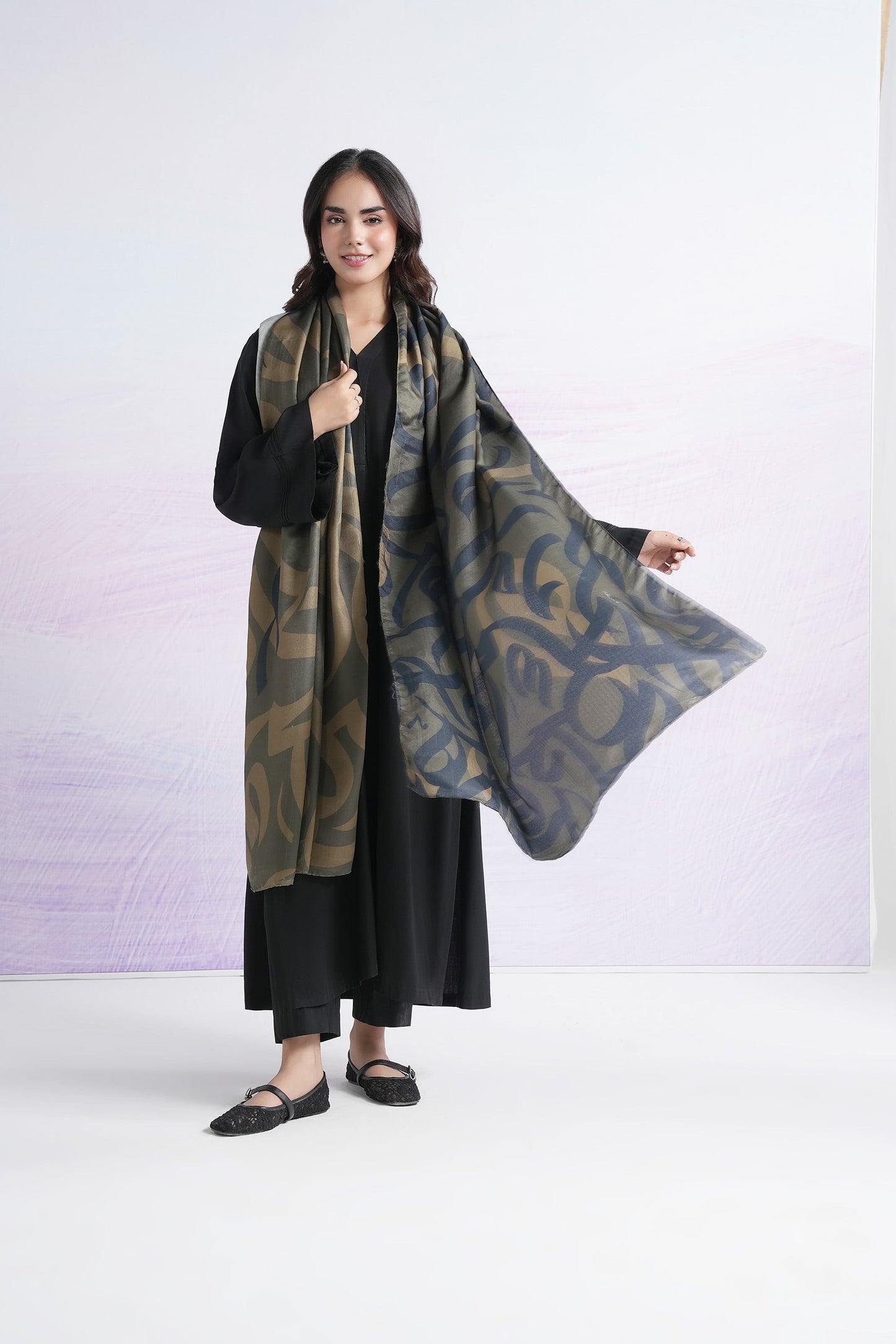 Printed Viscose Shawl