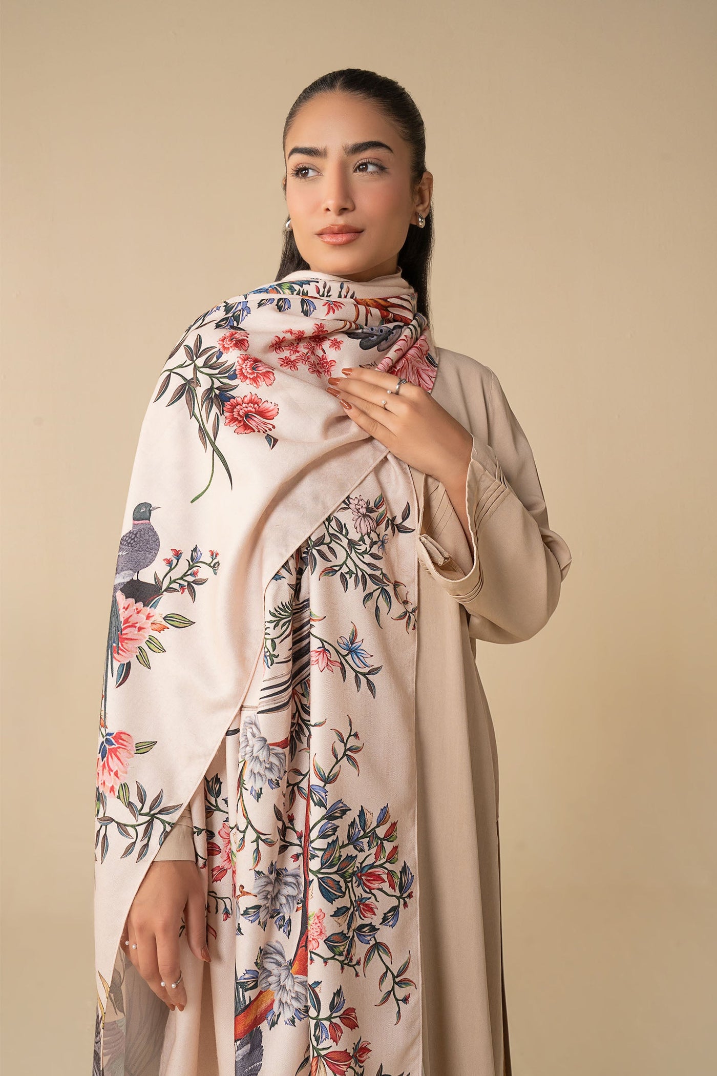 Printed Polyester Shawl