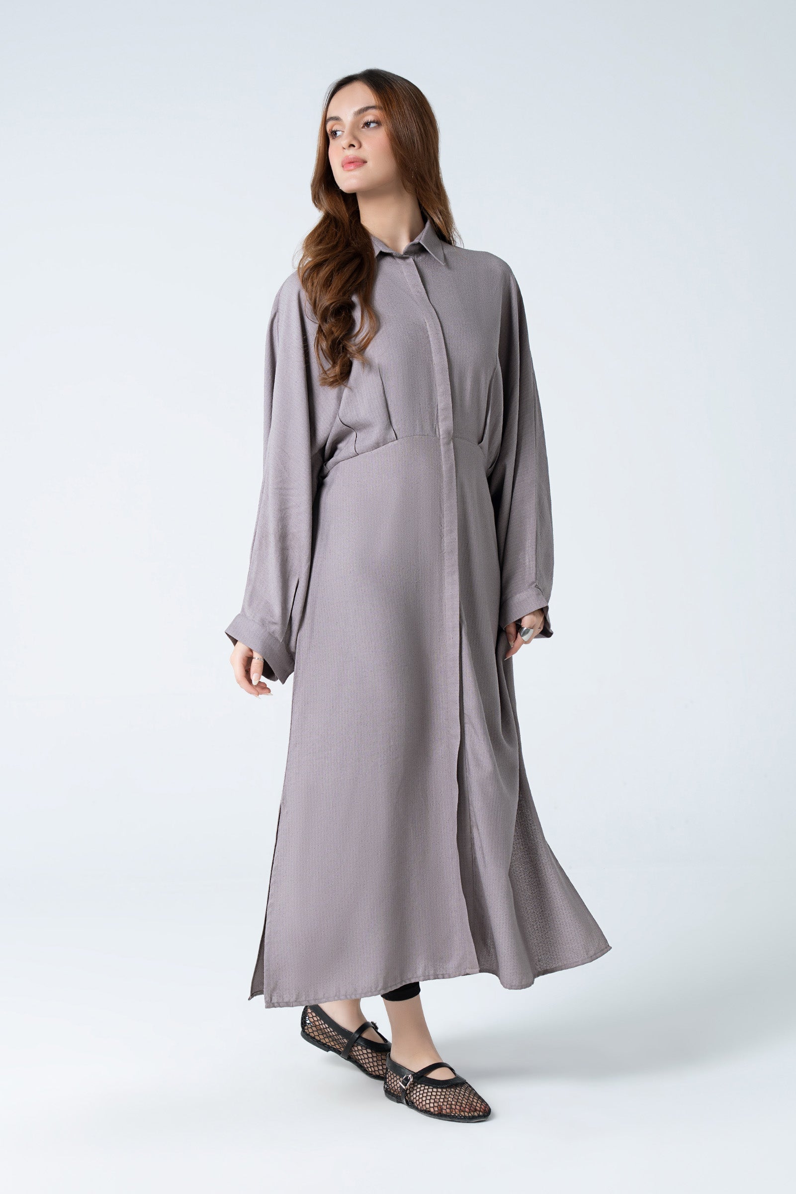 Dyed Ripstop Dress