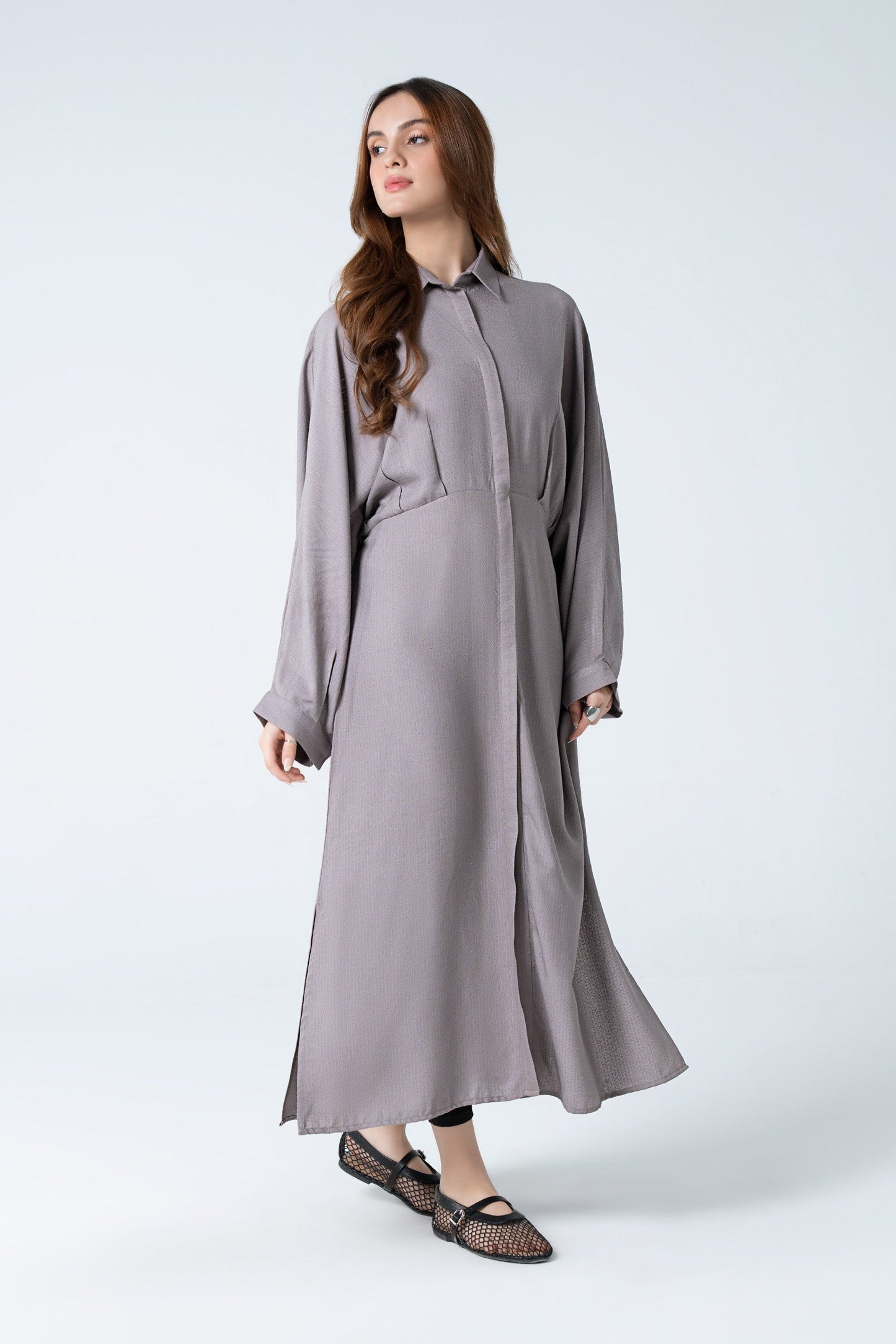 Dyed Ripstop Dress