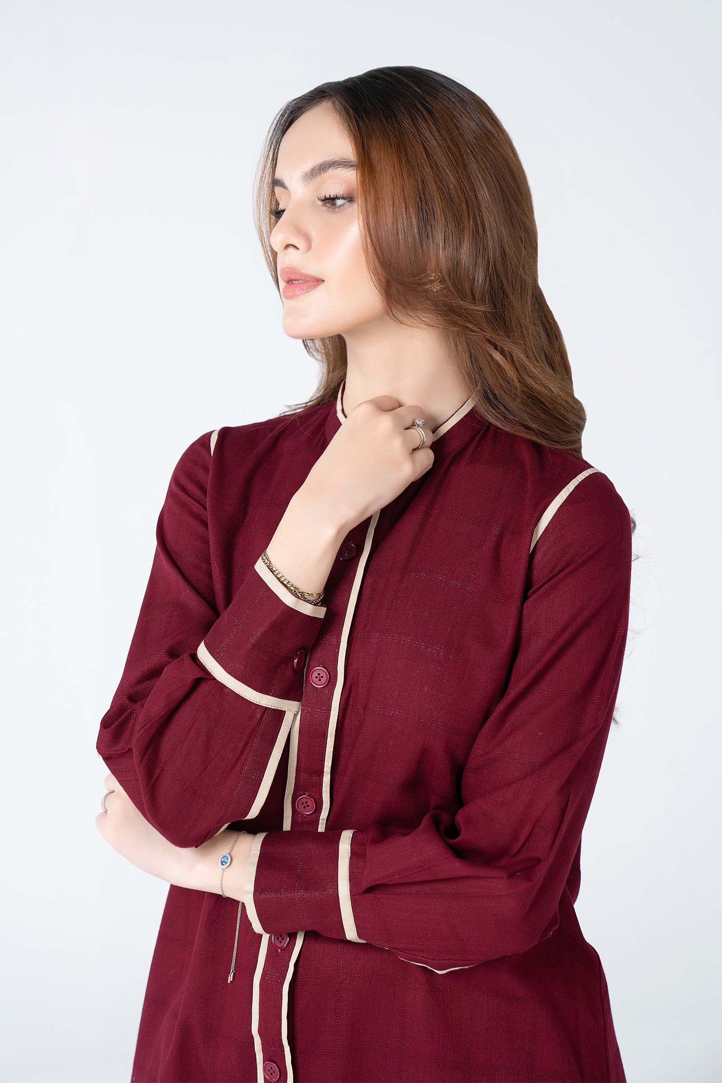 Dyed Textured Shirt