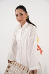 Embroidered Dobby Shirt