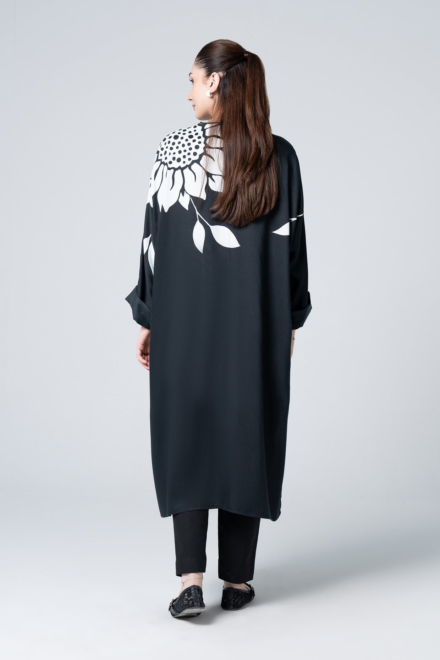 Printed Twill Kaftan