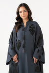 2 Pc Embroidered Herringbone Suit