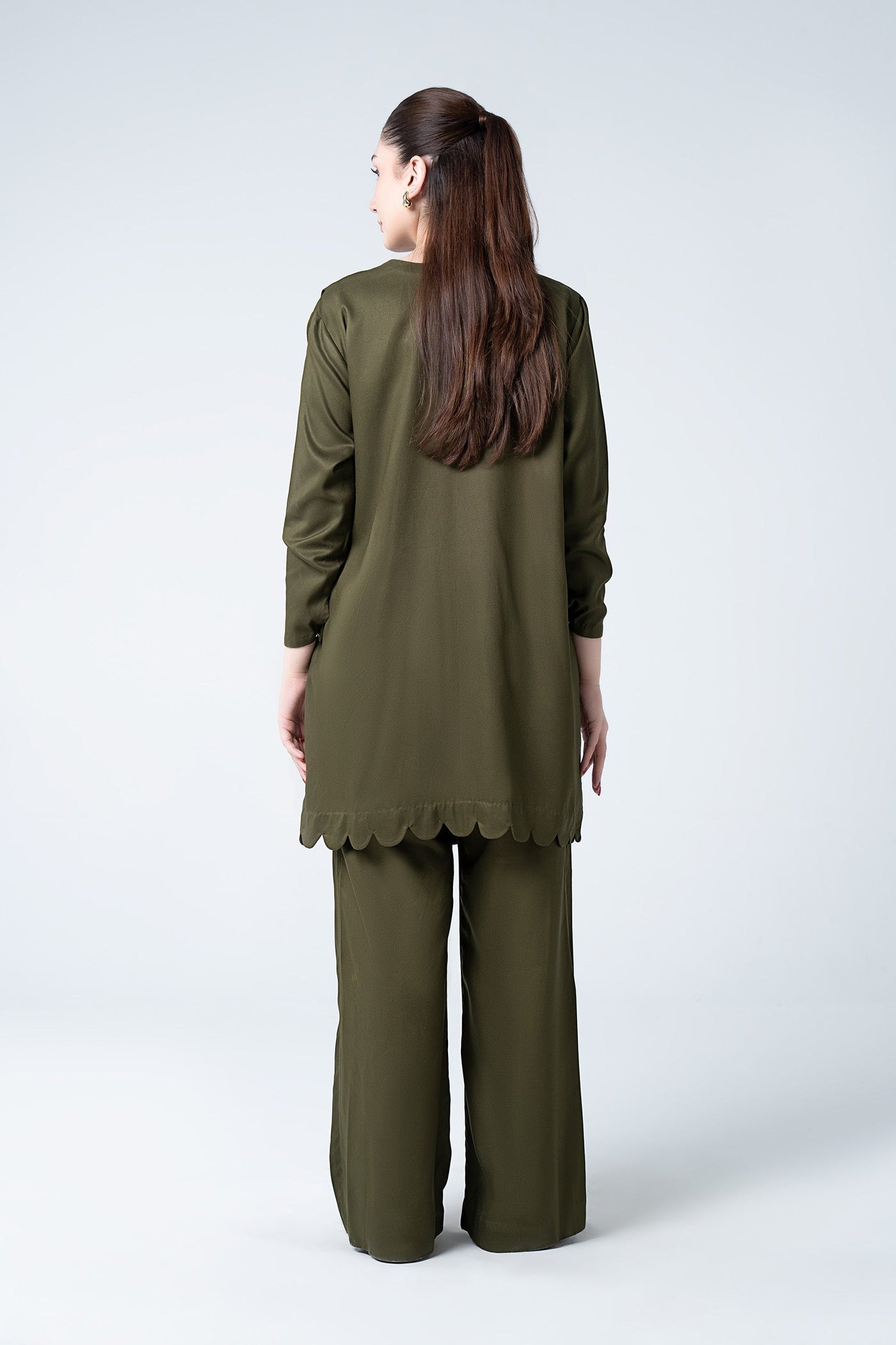 2 Pc Dyed Twill Suit