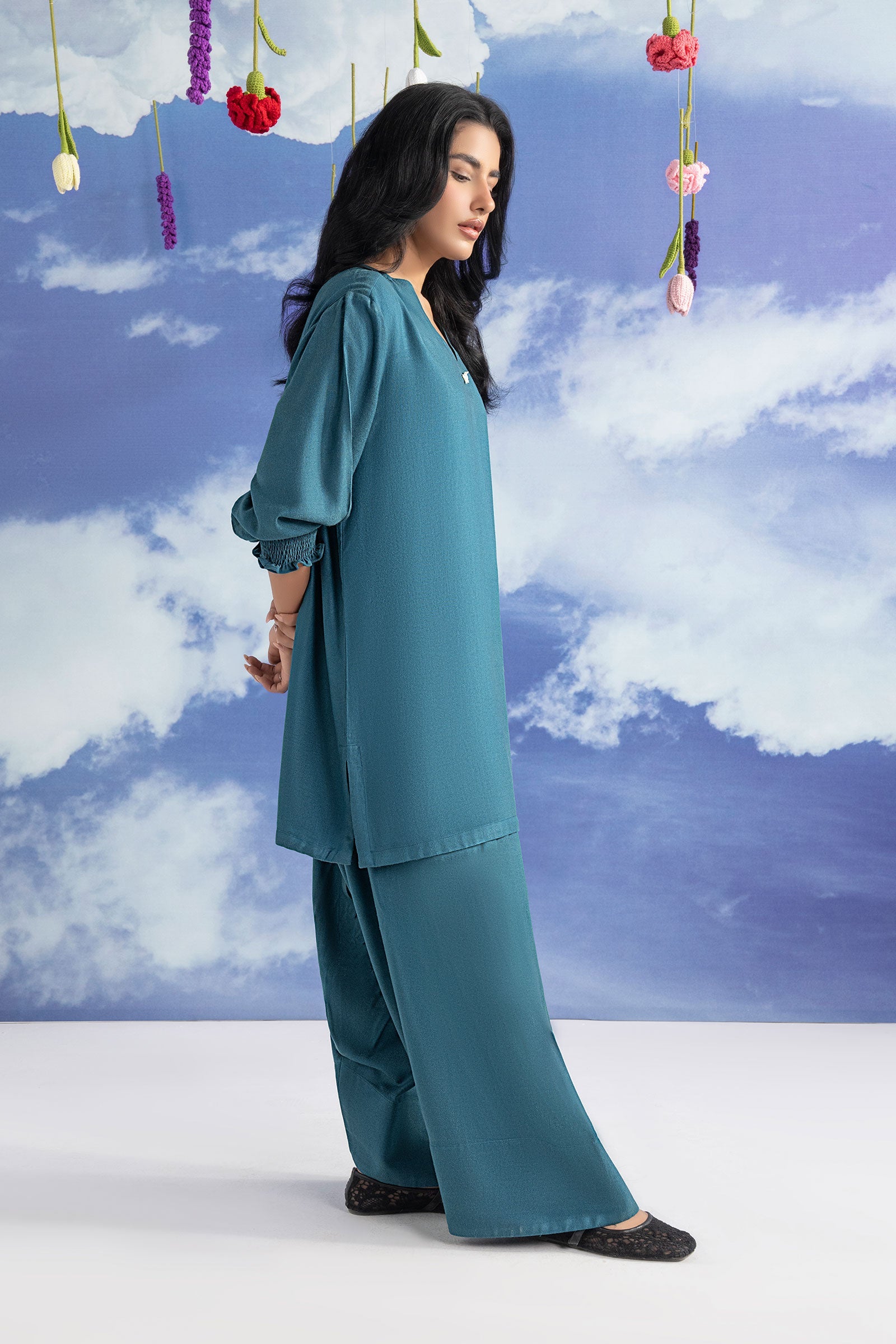 2 Pc Dyed Alpine Wool Suit