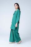 2 Pc Dyed Textured Suit