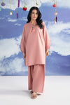 2 Pc Dyed Textured Suit