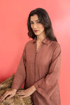 2 Pc Dyed Khaddar Jacquard Suit