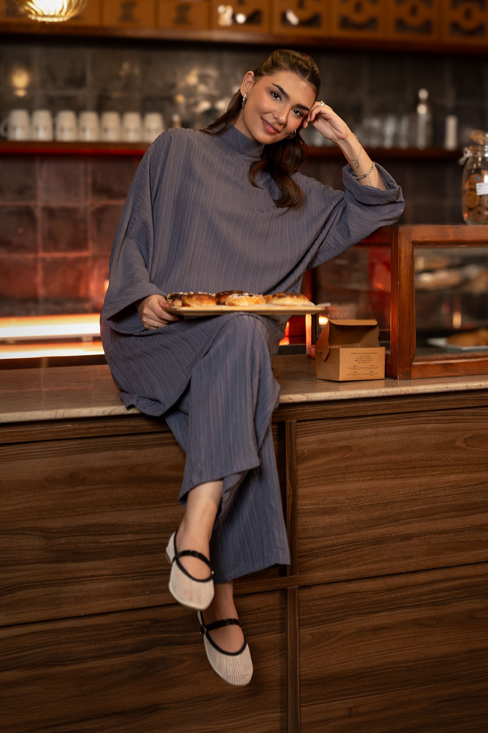 2 Pc Dyed Poly Wrinkle Suit