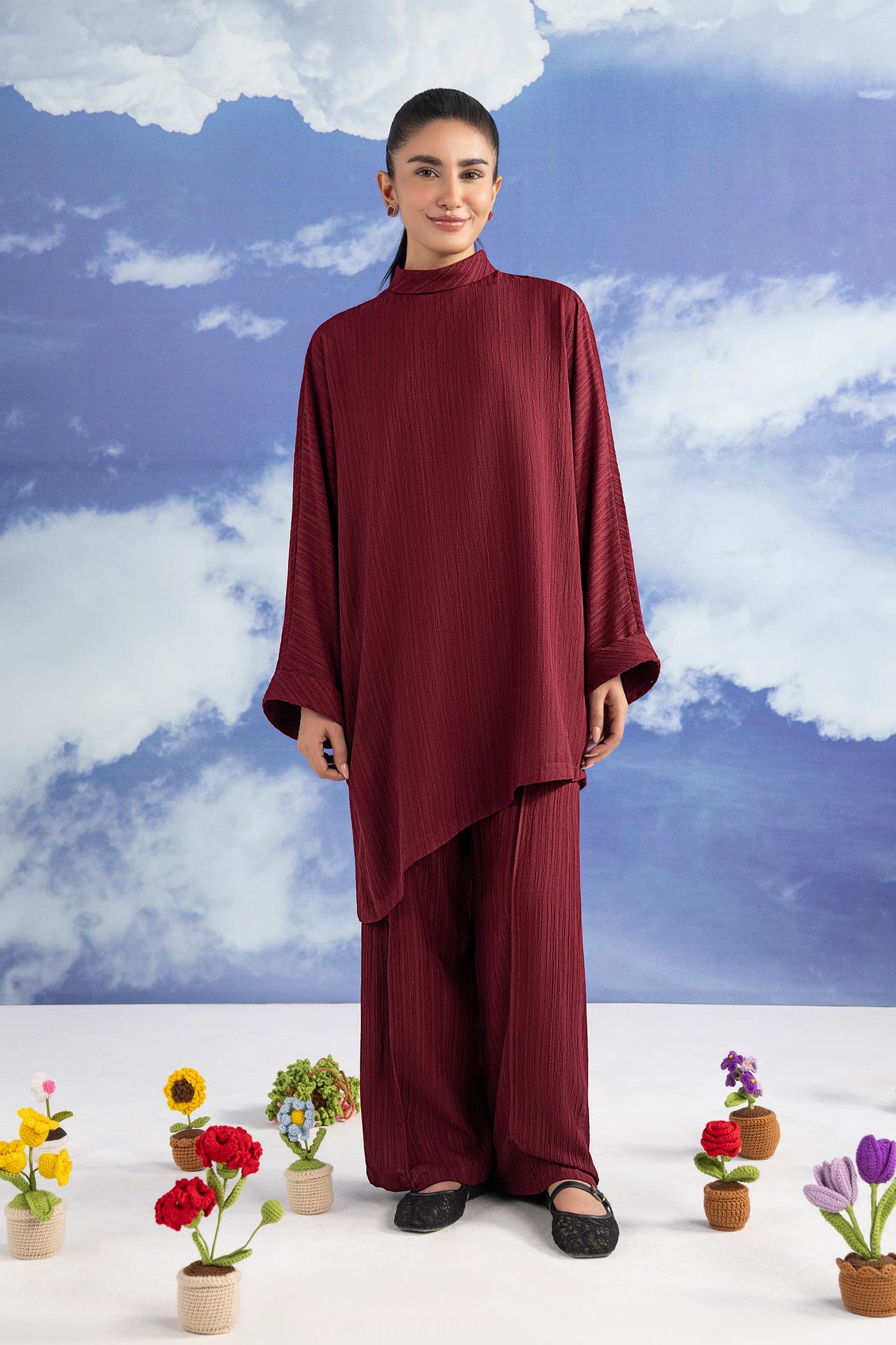 2 Pc Yarn Dyed Suit