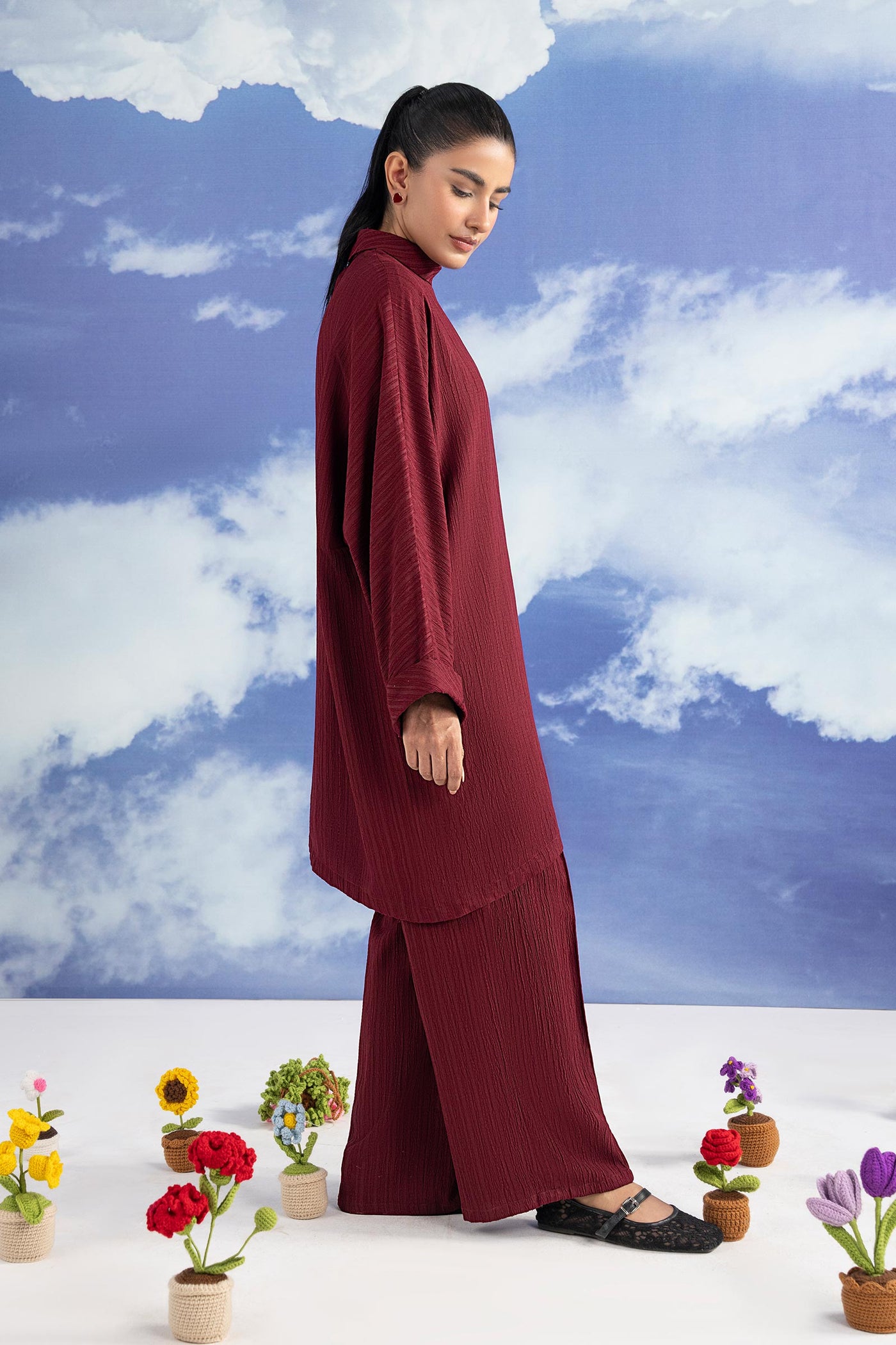 2 Pc Yarn Dyed Suit