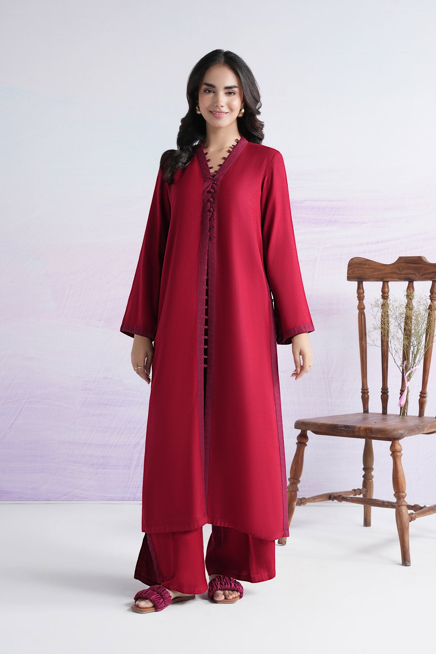 2 Pc Dyed Alpine Wool Suit