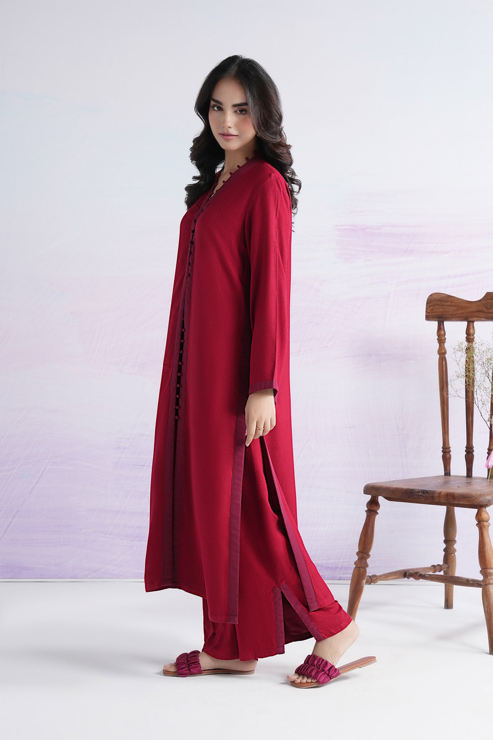 2 Pc Dyed Alpine Wool Suit