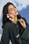 2 Pc Dyed Rib Karandi Suit