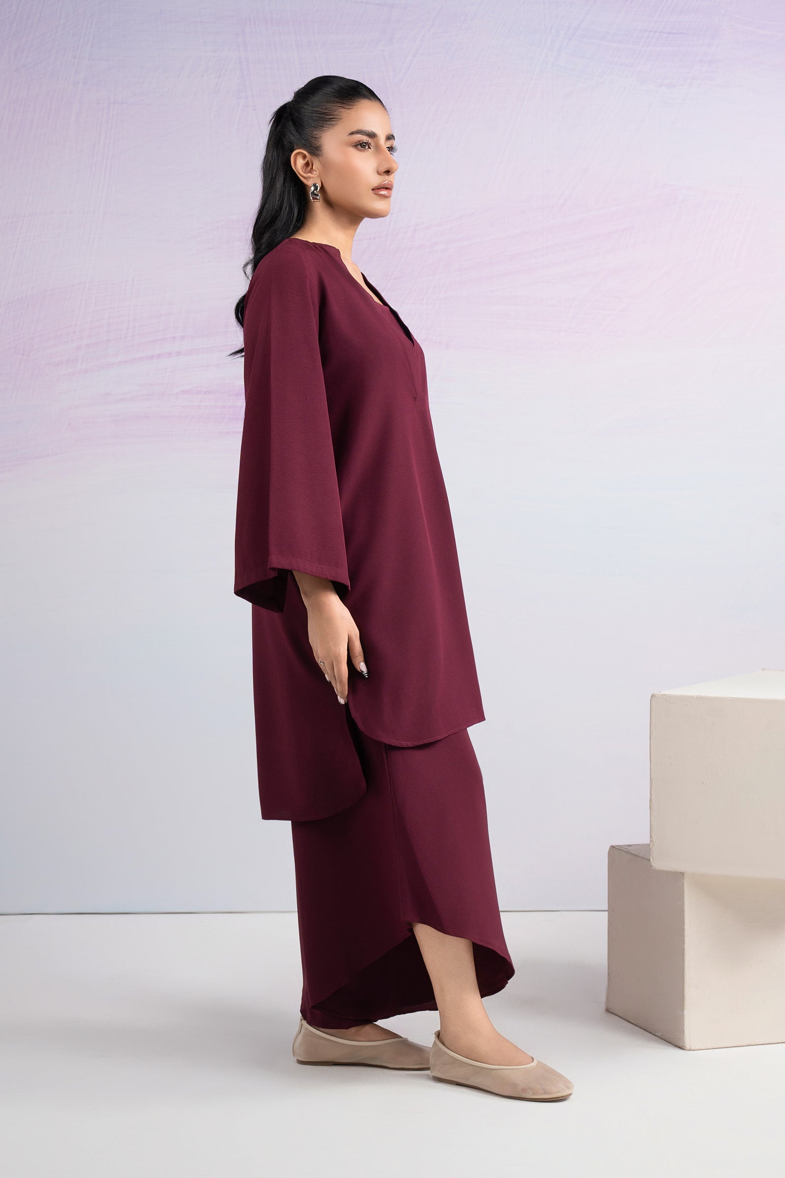 2 Pc Poly Wrinkle Suit
