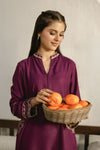 2 Pc Embroidered Alpine Wool Suit