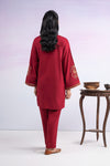 2 Pc Embroidered Slub Khaddar Suit