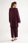 2 Pc Embroidered Dobby Viscose Suit