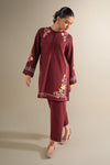 2 Pc Embroidered Khaddar Suit