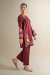 2 Pc Embroidered Khaddar Suit