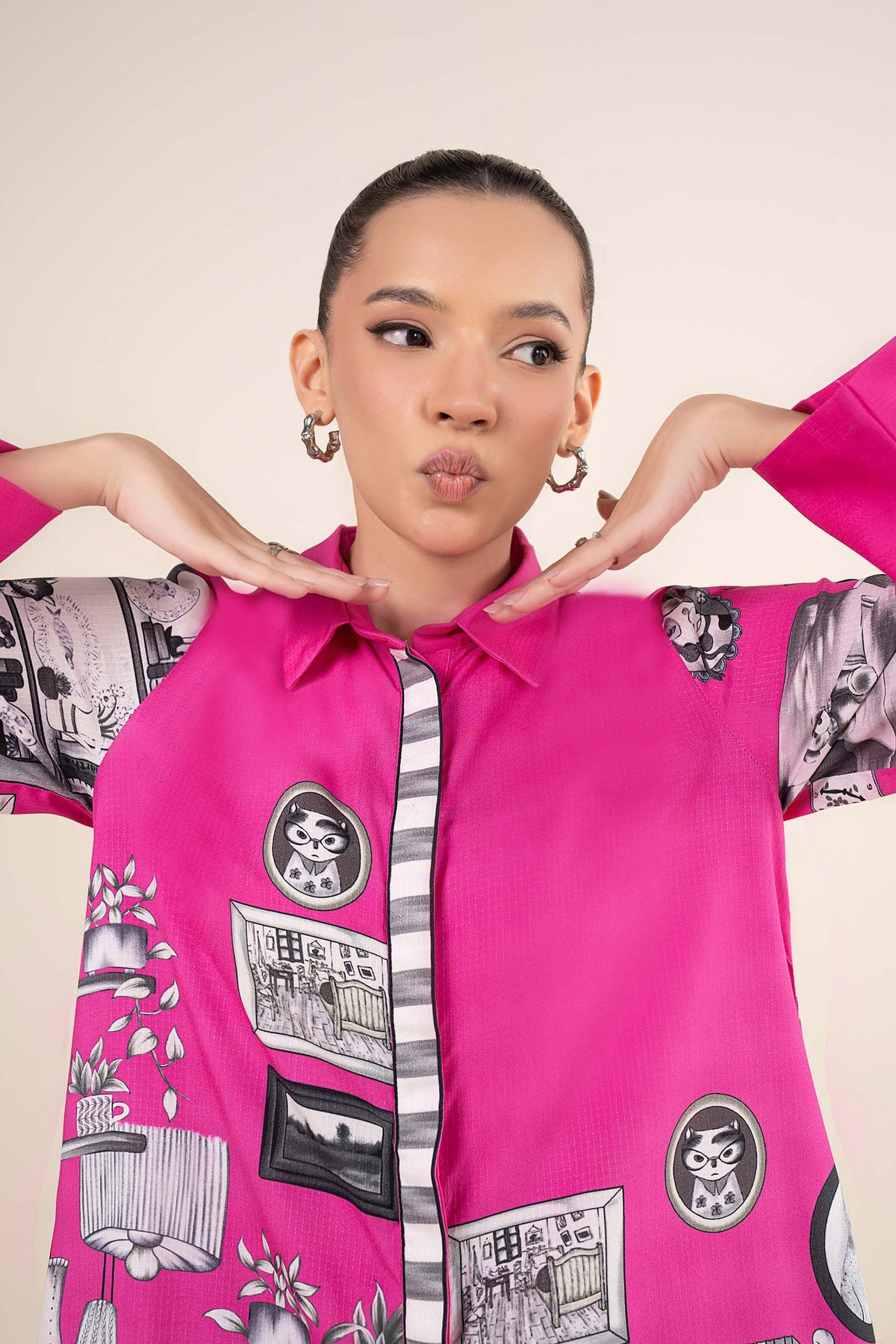 2 Pc Printed Ripstop Suit