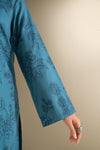 2 Pc Printed Crosshatch Suit
