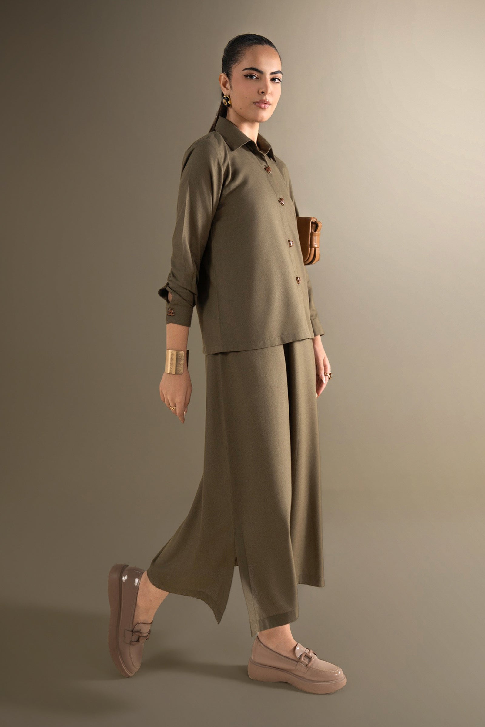 2 Pc Dyed Alpine Wool Suit