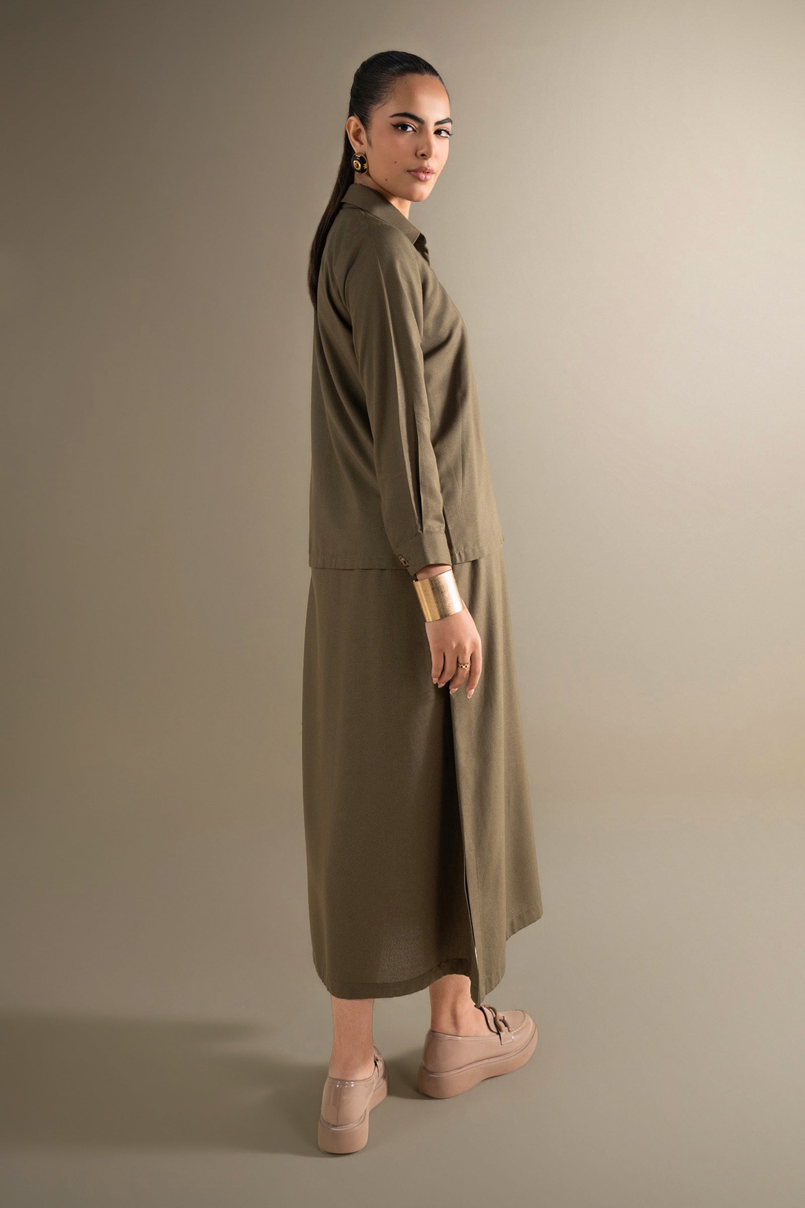 2 Pc Dyed Alpine Wool Suit