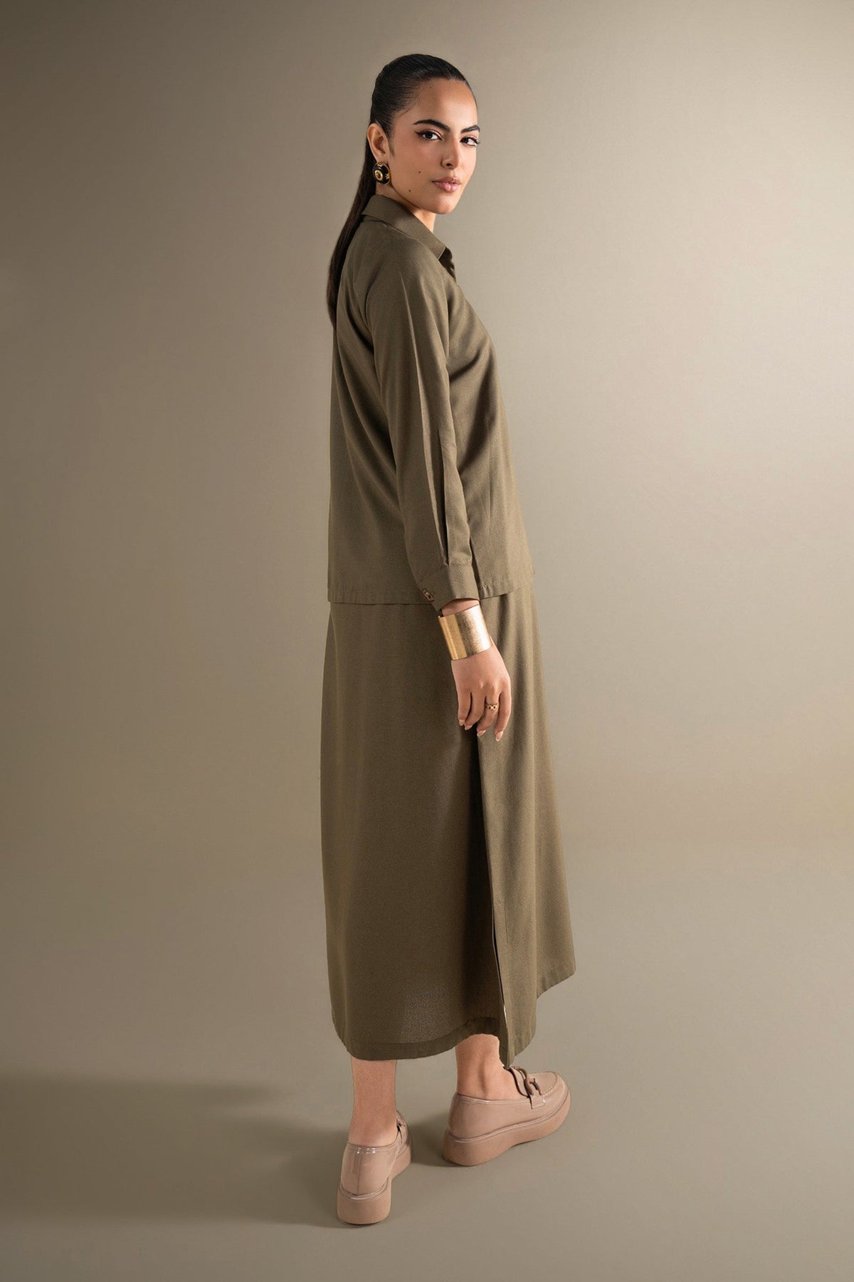 2 Pc Dyed Alpine Wool Suit