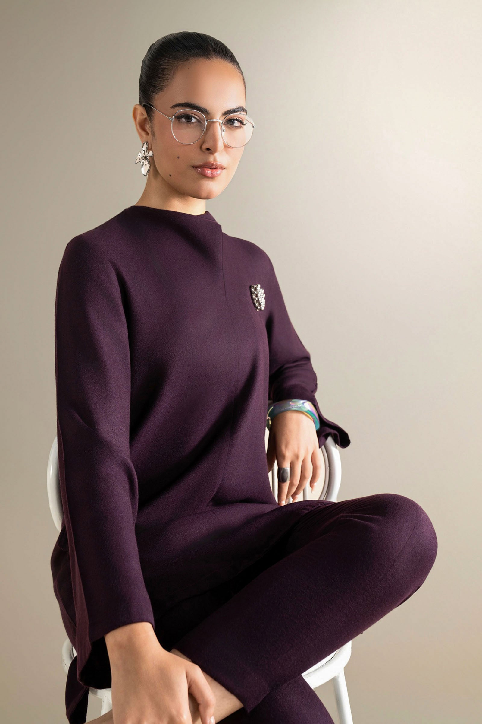 2 Pc Dyed Alpine Wool Suit