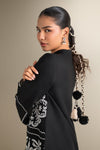 2 Pc Embroidered Linen Suit