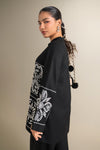 2 Pc Embroidered Linen Suit