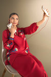 2 Pc Embroidered Twill Suit