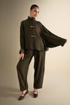 2 Pc Dyed Alpine Wool Suit