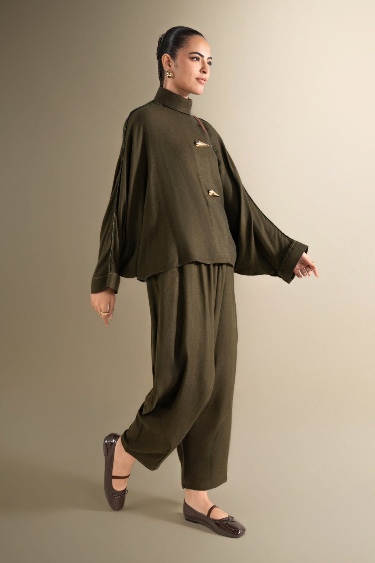 2 Pc Dyed Alpine Wool Suit