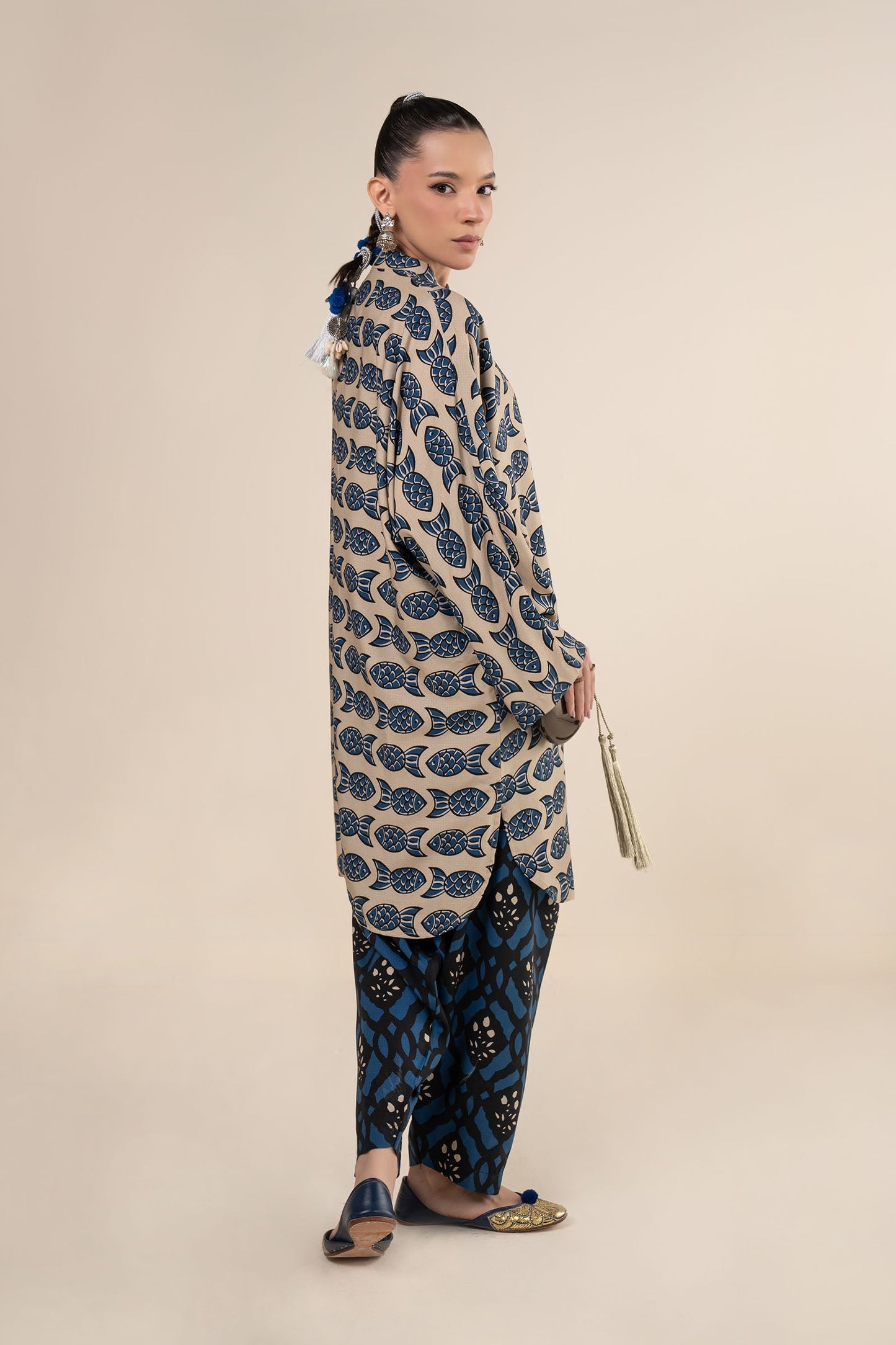 2 Pc Printed Ripstop Suit