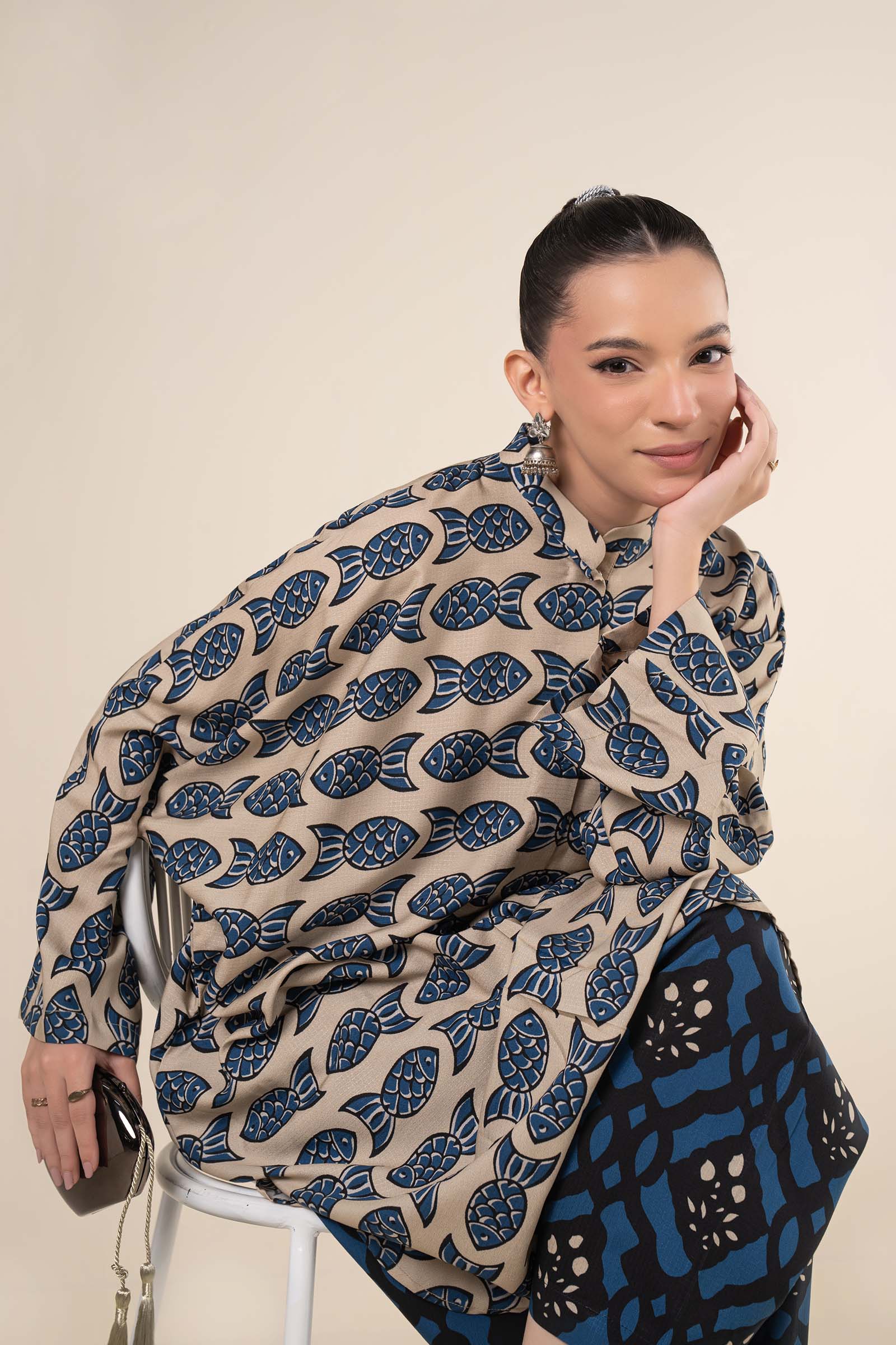 2 Pc Printed Ripstop Suit