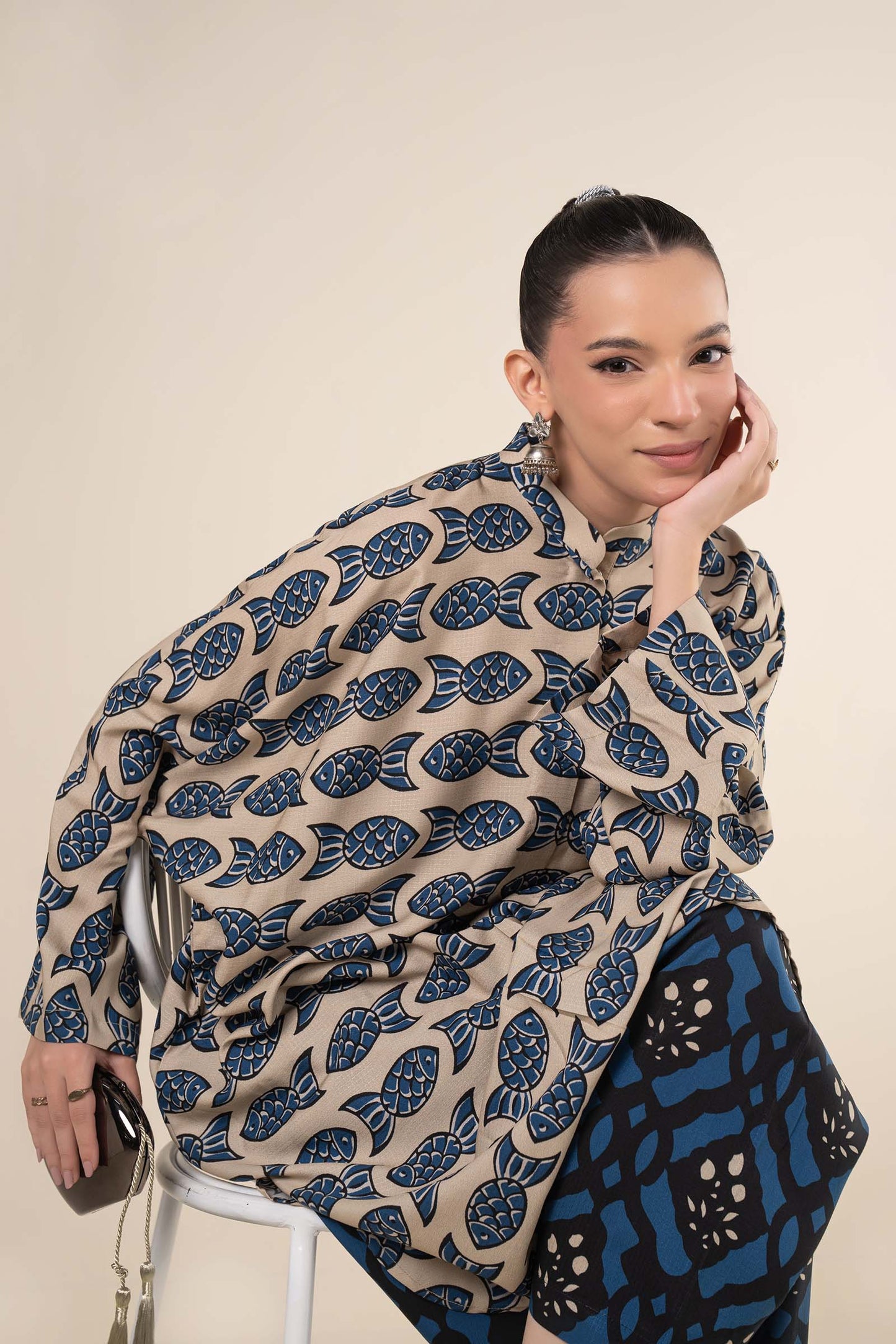 2 Pc Printed Ripstop Suit